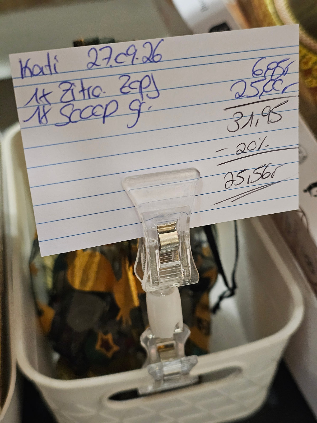 Live Sale %